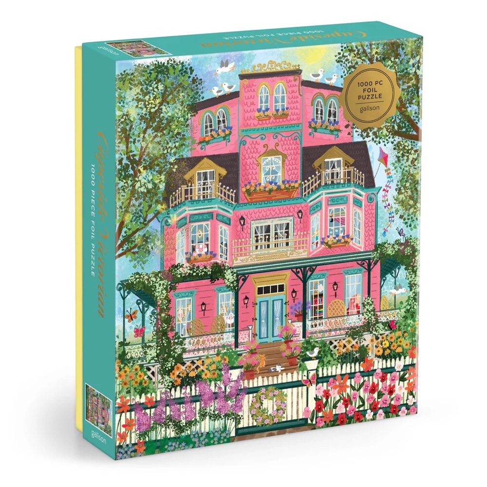 Gallison Joy Laforme Capeside Victorian 1000 Piece Foil Puzzle